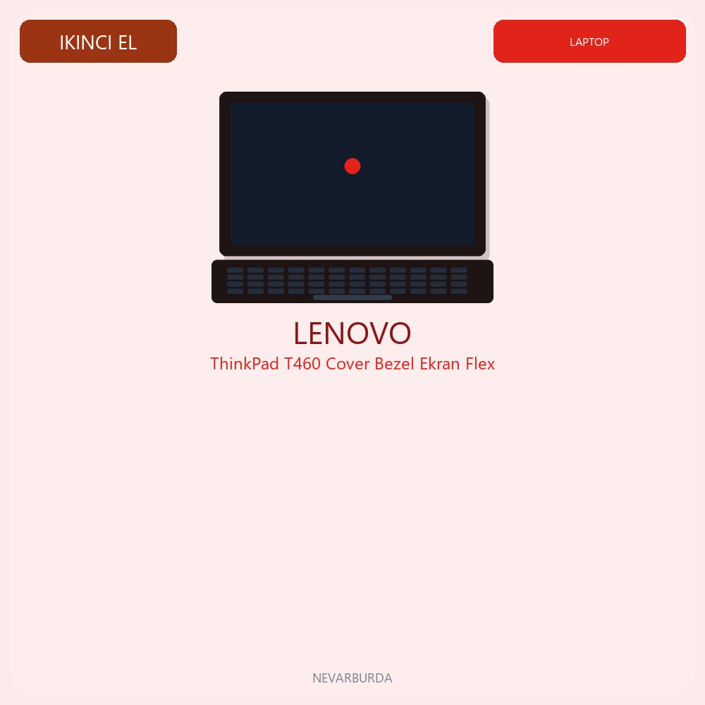 ThinkPad T460 Cover Bezel Ekran Flex