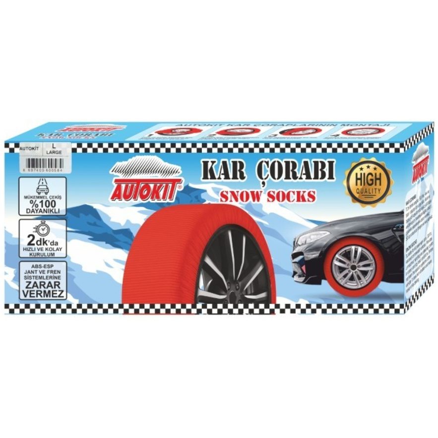 Autokit KAR PATİNAJ ÇORABI (MEDIUM)