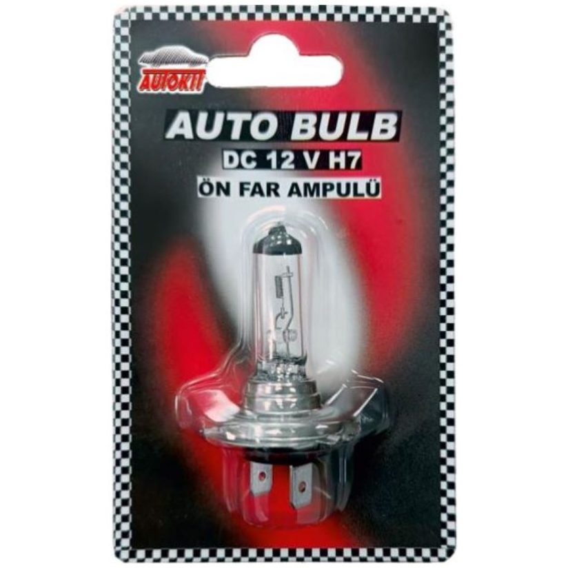 Autokit H7 12V 55W HALOJEN AMPUL (FAR AMPUL)