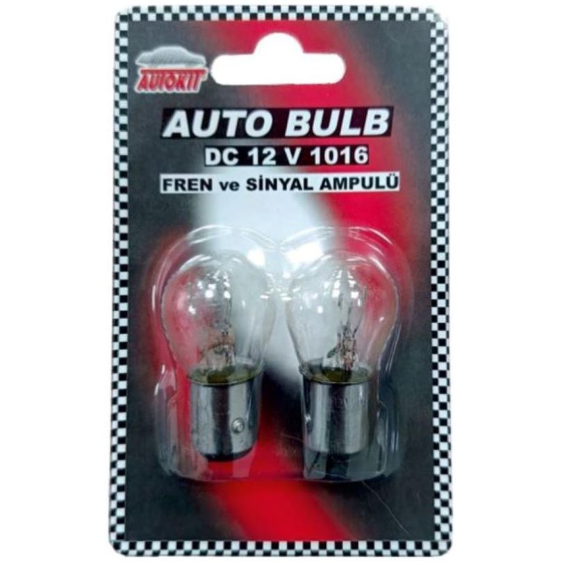 Autokit 12V 1016 AMPUL 2'Lİ SET (PARK AMPUL)