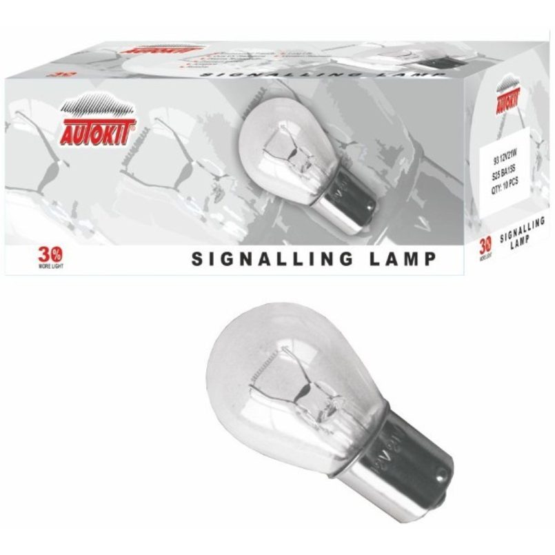 Autokit 12V 93/21W AMPUL 10' LU KUTU