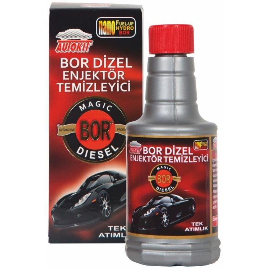 Autokit BOR DİZEL ENJEKTÖR TEMİZLEYİCİ 250 ML