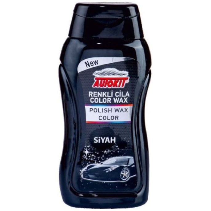 Autokit RENKLİ LİKİT CİLA 300 ML - SİYAH