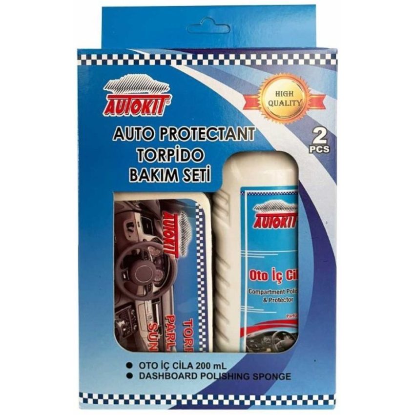 Autokit TORPİDO BAKIM SETİ 2' Lİ (KUTULU)