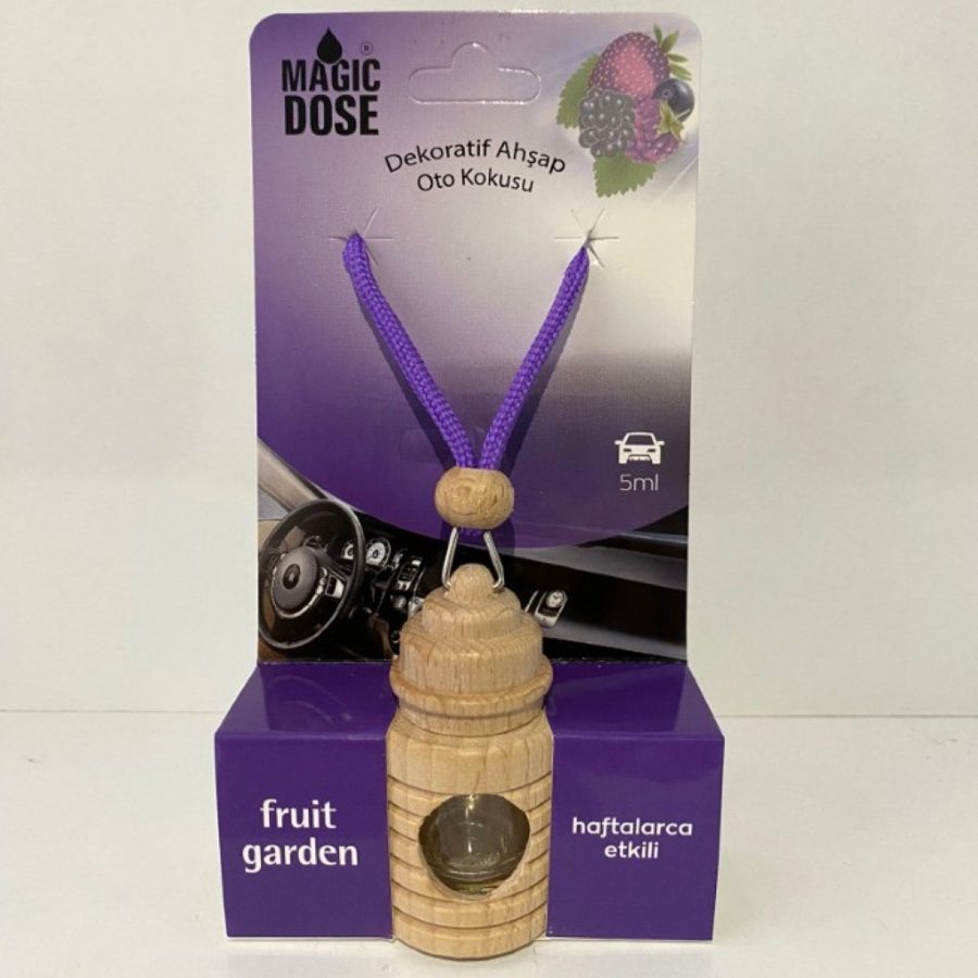 Magic Dose DEKORATİF AYNA SÜSÜ AHŞAP KOKU 5 ML - FRUIT GARDEN