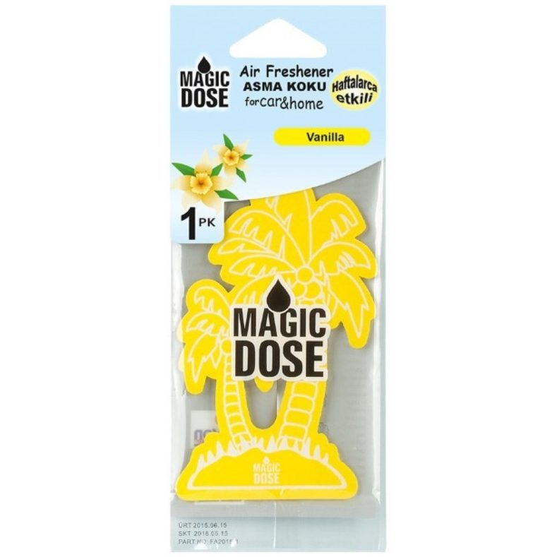 Magic Dose PALMİYE ASMA KART KOKU - VANILLA