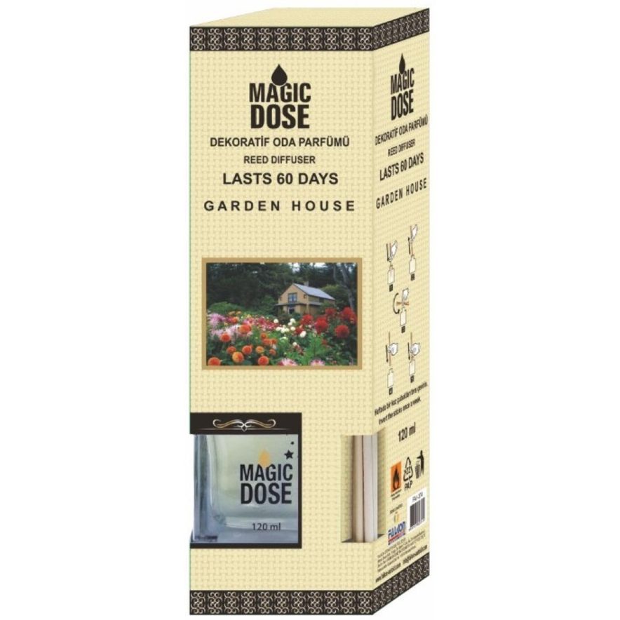 Magic Dose DEKORATİF BAMBU ODA KOKUSU 120 ML - GARDEN HOUSE