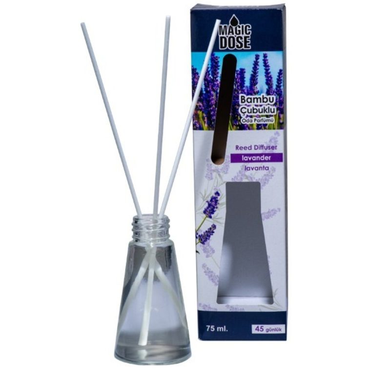 Magic Dose BAMBU ÇUBUKLU ODA PARFÜMÜ 75 ML - LAVANTA