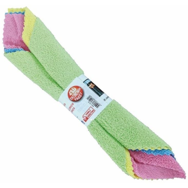Magic Dose MİKROFİBER BEZ 30*30 CM 4' LÜ DÜRÜM
