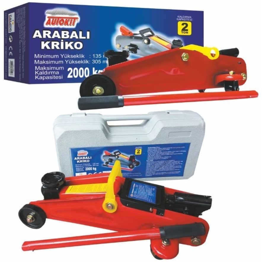 Autokit ARABALI KRİKO 2 TON KUTULU