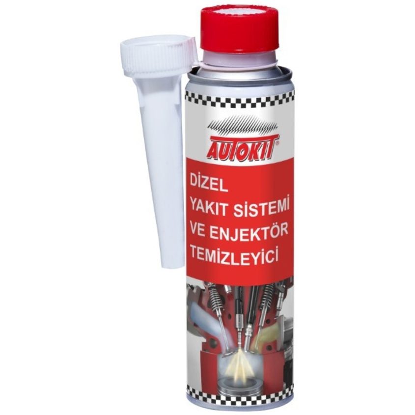 Autokit DİZEL YAKIT SİSTEMİ VE ENJEKTÖR TEMİZLEYİCİ 300 ML
