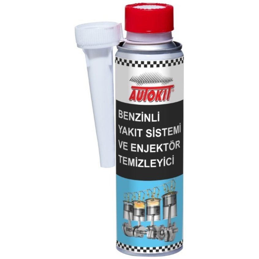 Autokit BENZİNLİ YAKIT SİSTEMİ VE ENJEKTÖR TEMİZLEYİCİ 300 ML