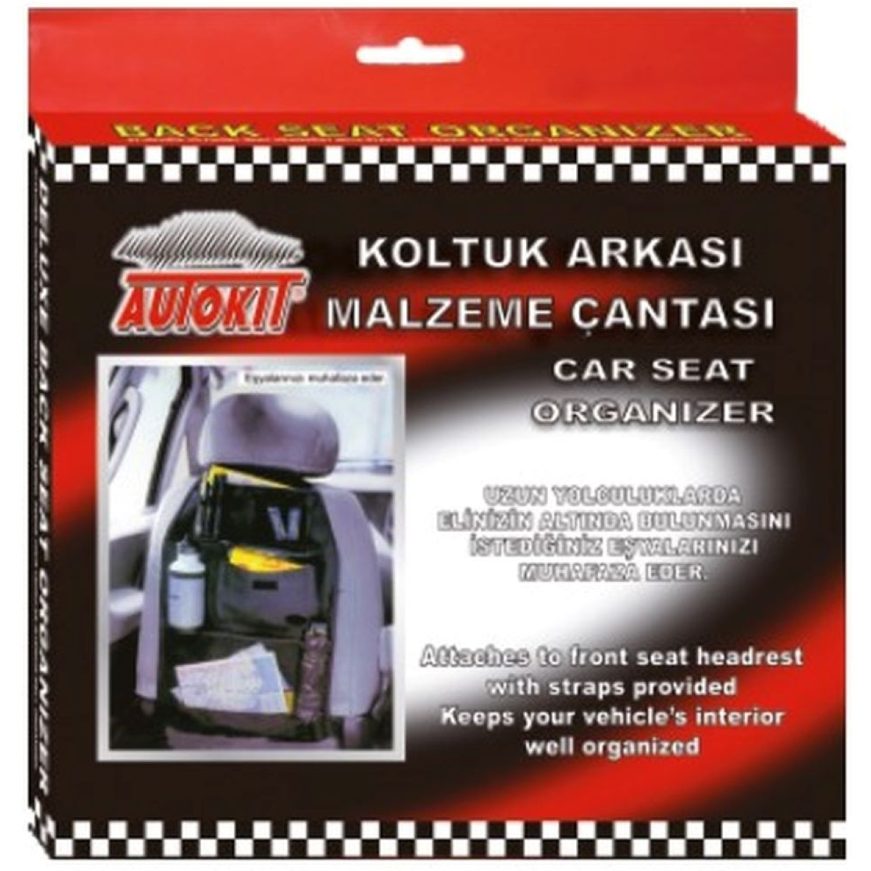 Autokit KOLTUK ARKASI MALZEME ÇANTASI