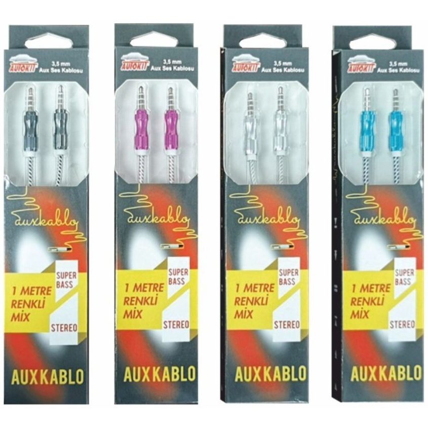 Autokit 3,5 MM AUX SES KABLOSU