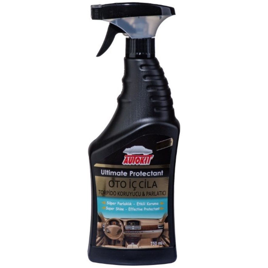 Autokit TORPİDO KORUYUCU VE PARLATICI - OTO İÇ CİLA 750 ML