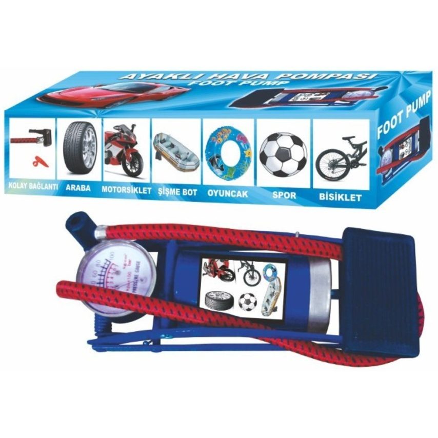 Autokit AYAK HAVA POMPASI TEK PİSTONLU
