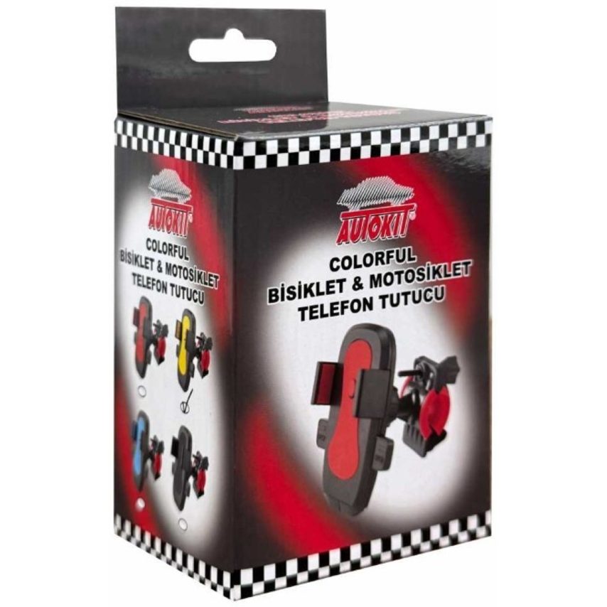 Autokit COLORFUL BİSİKLET & MOTOSİKLET TELEFON TUTUCU