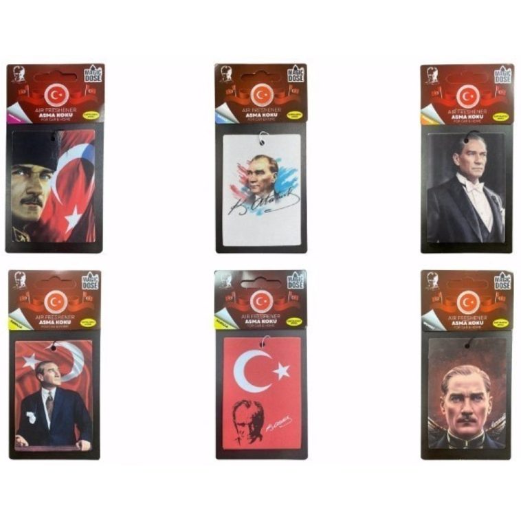 Magic Dose ASMA KART KOKU - ATATÜRK SERİ - 6 ÇEŞİT MIX (M)