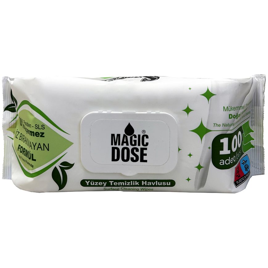 Magic Dose YÜZEY TEMİZLİK HAVLUSU 100' LÜ