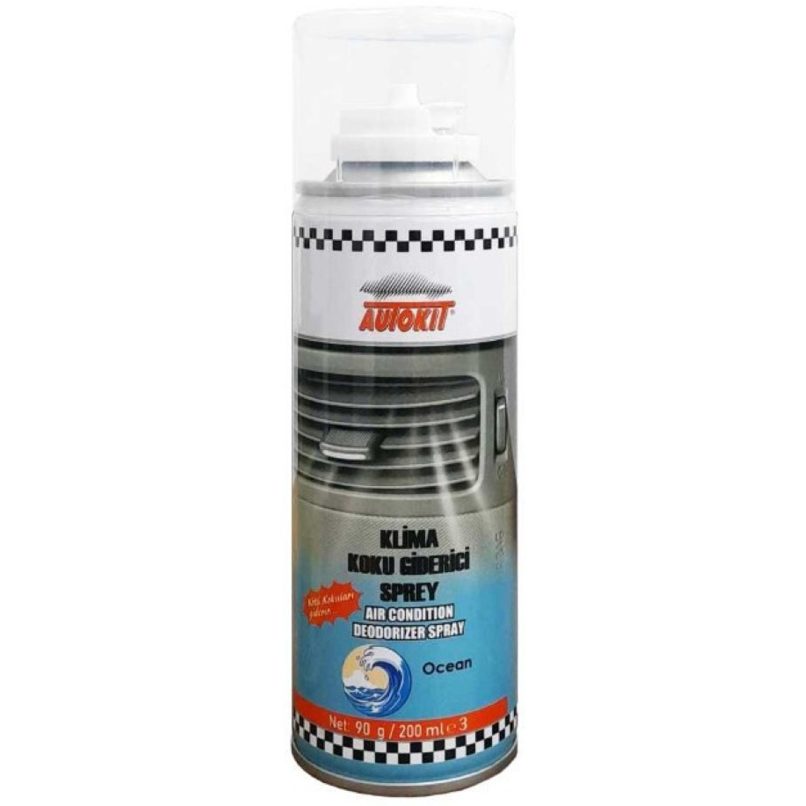 Autokit KLİMA KOKU GİDERİCİ SPREY 200 ML - OCEAN