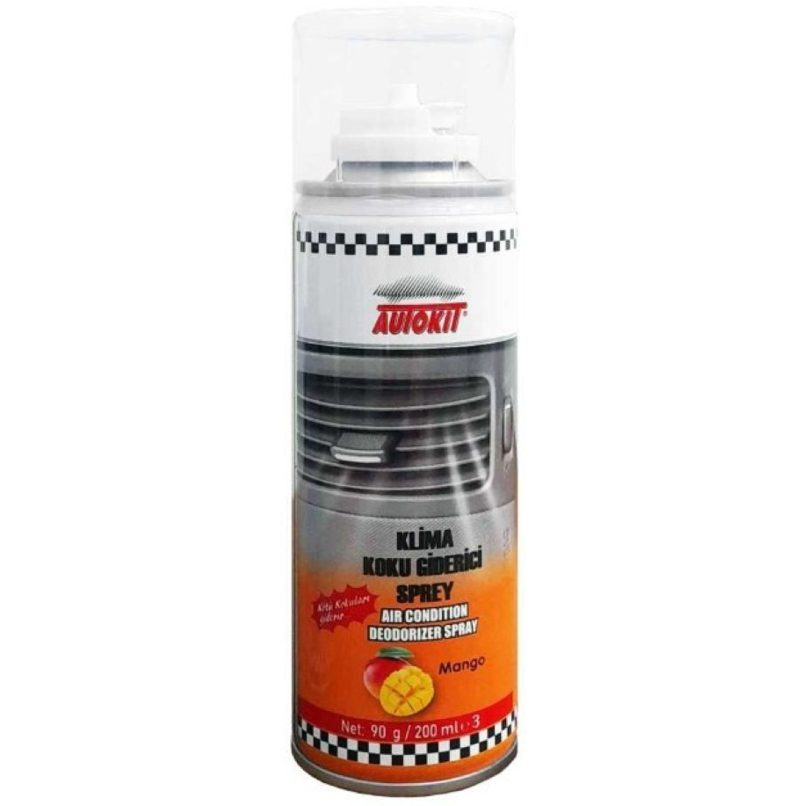 Autokit KLİMA KOKU GİDERİCİ SPREY 200 ML - MANGO