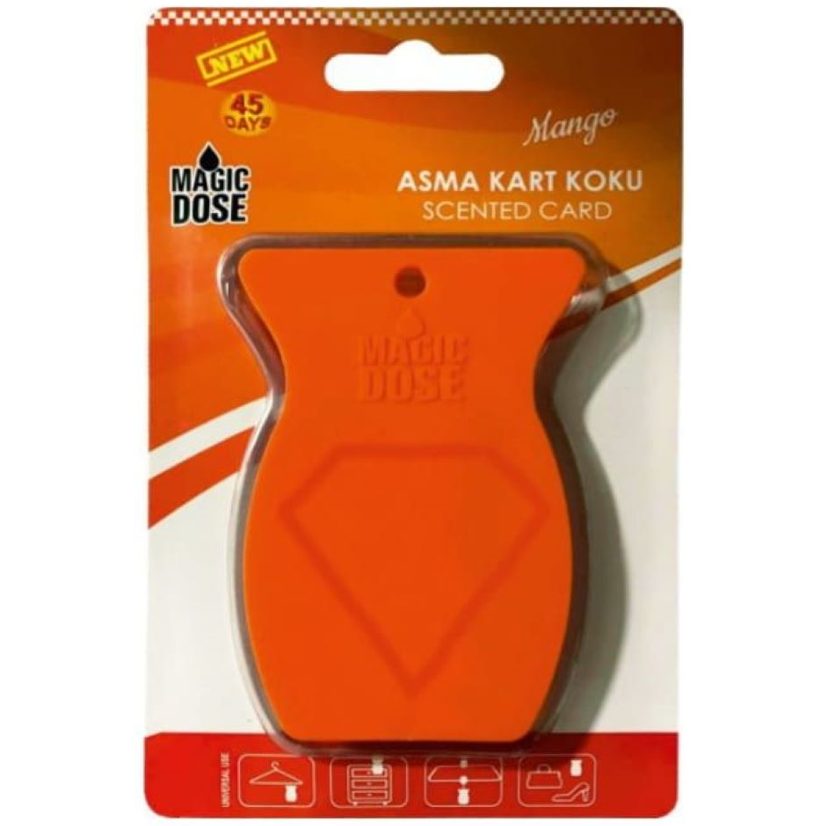 Magic Dose ASMA SİLİKON KART KOKU ELMAS - MANGO