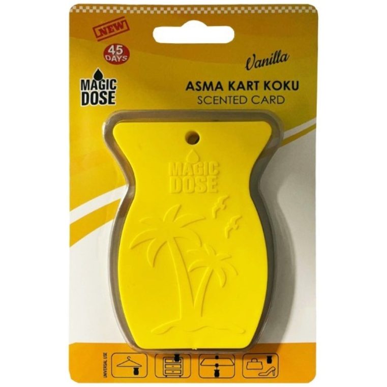 Magic Dose ASMA SİLİKON KART KOKU PALMİYE - VANILLA