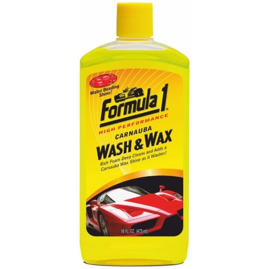 Formula 1 CARNAUBA WASH+WAX - CİLALI OTO ŞAMPUANI 473 ML