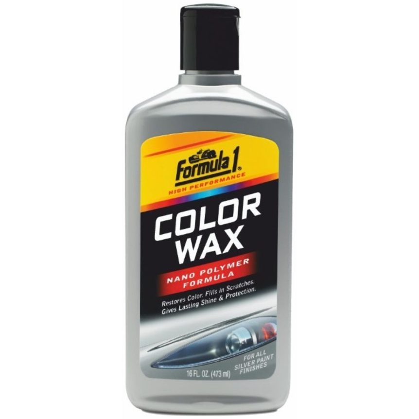 Formula 1 COLOR WAX SILVER - RENKLİ CİLA GÜMÜŞ 473 ML