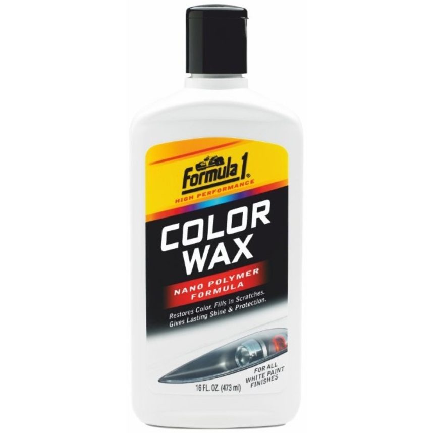 Formula 1 COLOR WAX WHITE - RENKLİ CİLA BEYAZ 473 ML