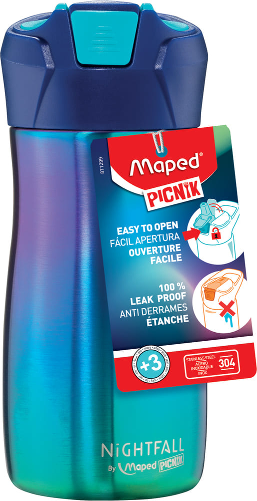 MAPED 871299 MATARA ÇELİK 430ML NIGHTFALL PASLANMAZ