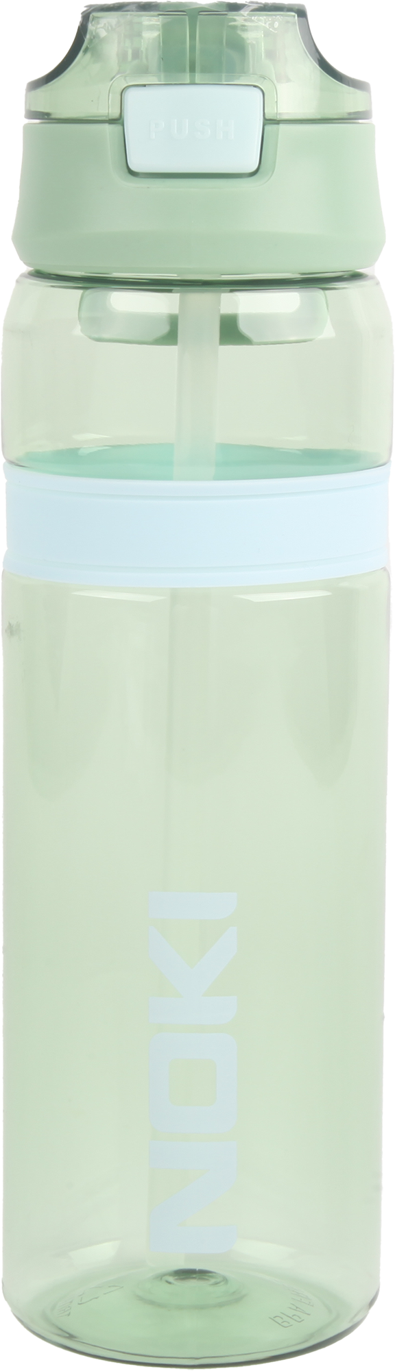NOKİ T-0120 KIDS SU MATARASI TRİTAN PİPETLİ KPK SİLİKON BANTLI 850ML