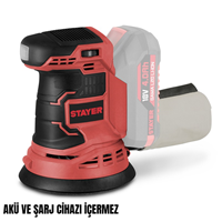 Akülü Orbital Zimpara 18V Li-ion 2.0Ah