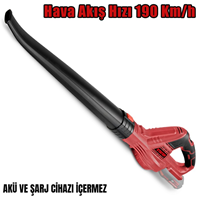 Akülü Üfleme 18V Li-ion 2.0Ah