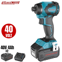 Kömürsüz Akülü Torklu Vidalama Li-ion 40V +( 4.0 Ah AKÜ 2 Adet)+(hızlı Şarj Cihazı)