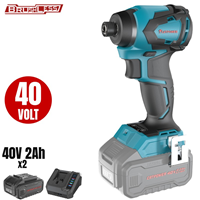 Kömürsüz Akülü Torklu Vidalama Li-ion 40V +( 2.0 Ah AKÜ 2 Adet)+(hızlı Şarj Cihazı)