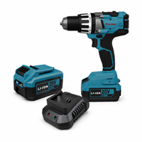 Akülü Darbeli Vidalama Li-ion 120NM (makine) Kömürsüz 13 MM +( 4.0 Ah AKÜ 2 Adet)+(hızlı Şarj Cihazı)