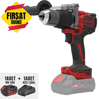 Kömürsüz Akülü Vidalama 18V Li-ion (YS-12577-4 AH AKÜ)+(YS-12578-ŞARJ Cihazi)