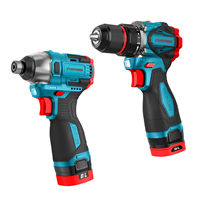 Kömürsüz Li-ion Akülü 2'Lİ Kombo SET - Matkap VE Torklu Vidalama 16V 2.0Ah