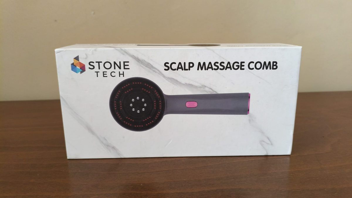 STONE TECH elektrikli saç derisi masaj tarağı