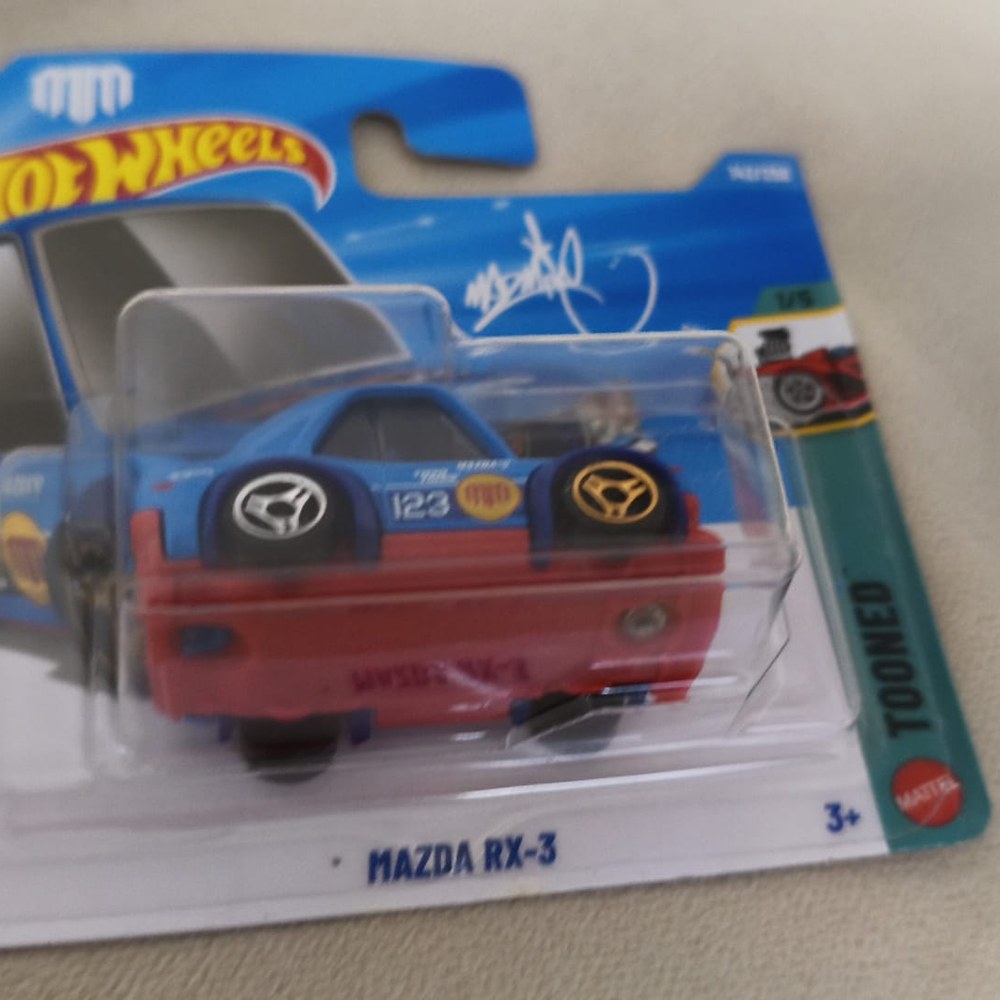 Hot Wheels Mazda RX-3 Tooned Metal Oyuncak Araba