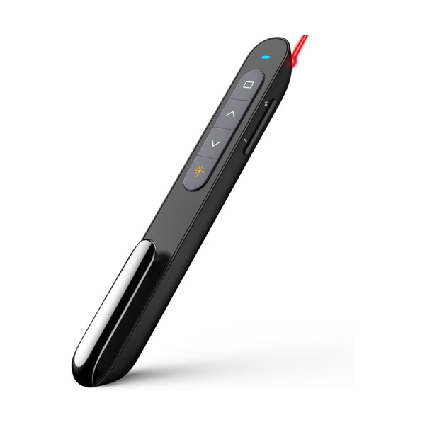 LAZER POİNTER SUNUM KUMANDASI POWERPOİNT SUNUMLAR İÇİN CLİCKER USB WİRELESS KIRMIZI LAZER IŞIKLI