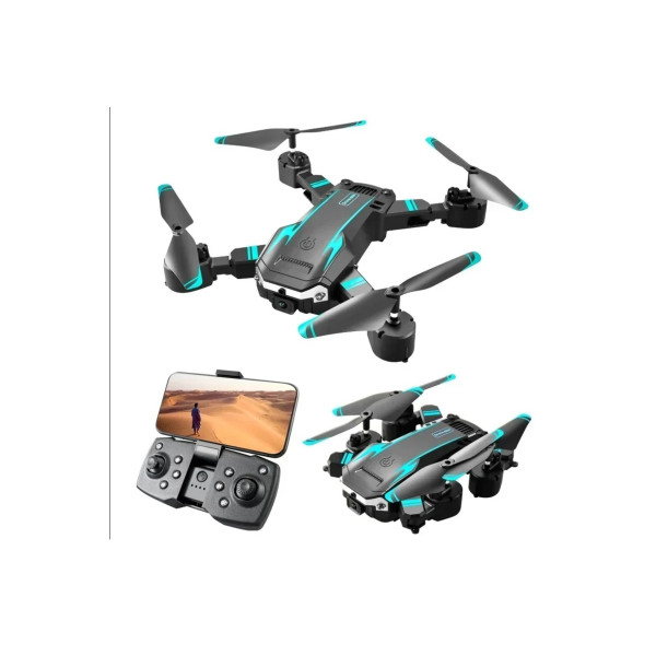 ÇİFT KAMERA VE BATARYALI DRONE UZAKTAN KUMANDALI APP DESTEKLİ QUADCOPTER TEK TUŞ İLE İNİŞ KALKIŞ