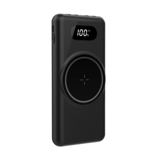 10000 Mah Powerbank Ios Android Uyum Wireless Şarj Type C Mikro Usb Lightning Çıkışlı