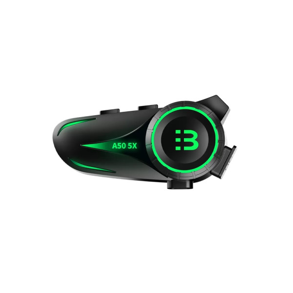 MOTORSİKLET BLUETOOTH 5.3 KULAKLIK 5X SÜRÜCÜ BAĞLANTILI RGB LED IŞIKLI İNTERCOM