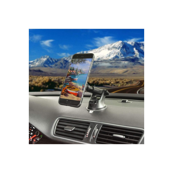 Teleskobik Uzayabilen Araç Içi Akrobat Mıknatıslı Telefon Tutucu Magnetic Car Phone Holder Vantuzlu