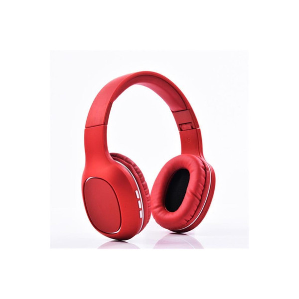 Kırmızı Bluetooth Kulaklık Wireless Mikrofonlu Sd/aux Bt-1608