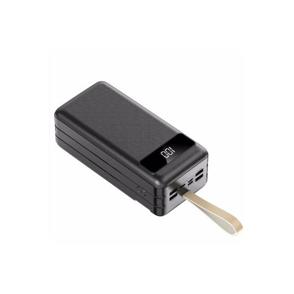 10000MAH 4 USB ÇIKIŞLI POWERBANK TYPE C LİGHTNİNG VE MİKRO USB GİRİŞLİ EL FENERLİ