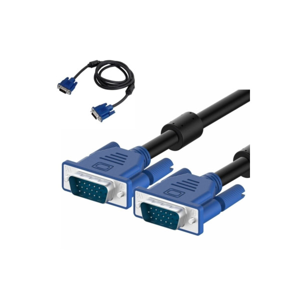 Platin 1.5 Metre - Vga Kablo - Lcd Monitör - Ekran - Projeksiyon - Vga Monitör Görüntü Kablosu