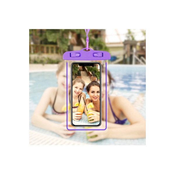 SU GEÇİRMEZ TELEFON KILIFI HAVUZ DENİZ YAĞMUR DA KULLANIM BOYUN ASKI İPLİ WATERPROOF PHONE CASE
